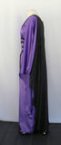 Lily Munster Deep Purple Dress Side View