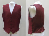 Merlot Add-A-Date vest front and back