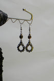 Earrings Included With Bold Bronze And Gunmetal Choker
