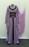 Lily Munster Women's Costume Dress In Matte Lilac