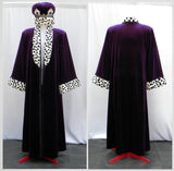King Robe And Crown Costume Set In Amethyst Purple
