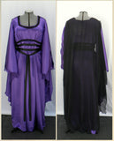 Lily Munster Deep Purple Dress Size LARGE
