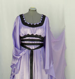Lily Munster Cosplay Dresses In Lavender Satin