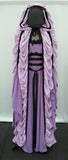 Lily Munster Purple Dress With Pink Hooded Cape Set