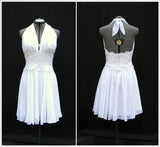 Women's White Fancy Costume Dress Size MEDIUM