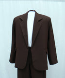 Men's Boxy Brown Suit
