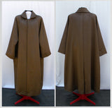 Men's Raglan Sleeved Brown Cosplay Coat