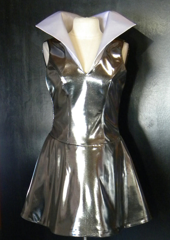 Silver Space Lady Dress