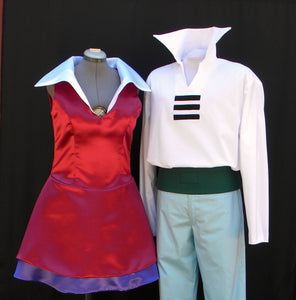 Colors In Space Couples Costume Set