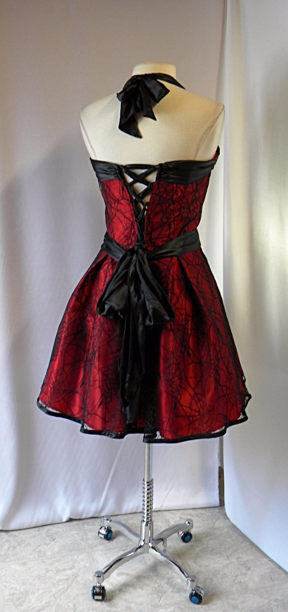 Creepy Semi Formal Red And Black – Erica's Creative Cavalcade