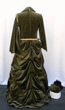 Scarlett Green And Gold Ensemble Back View